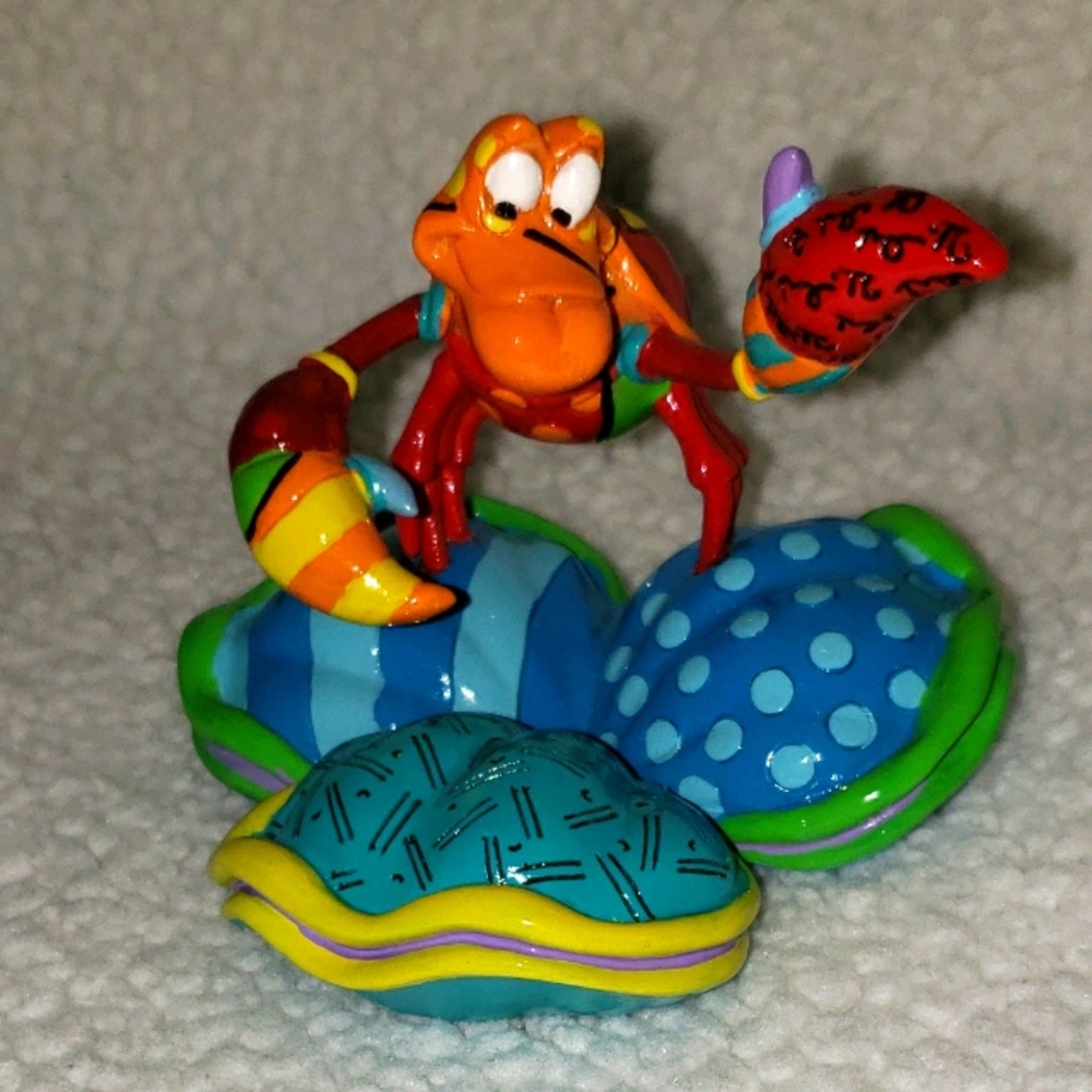 Rare Disney Britto Sebastian Figure